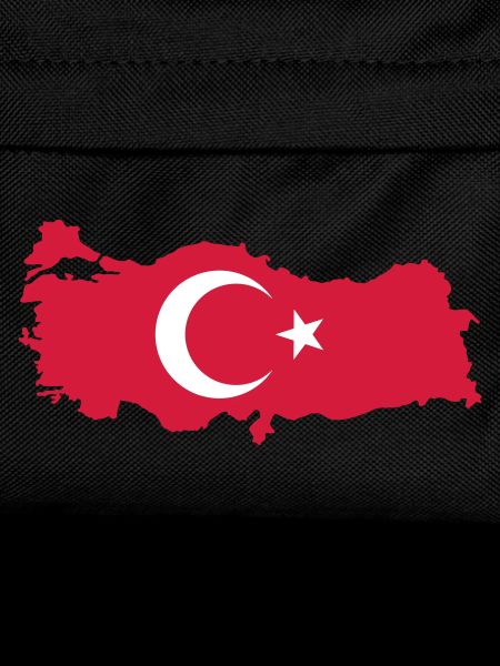 Turkey Map Flag