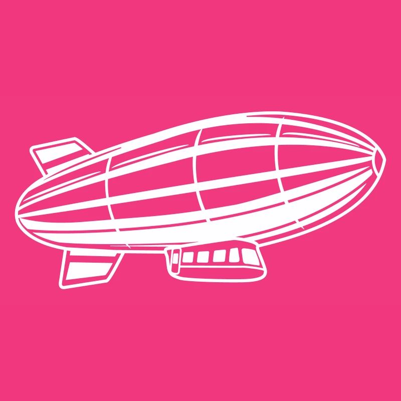 Luftschiff Silhouette Zeppelin