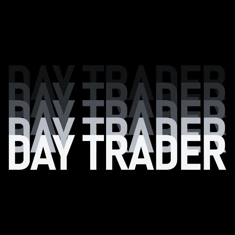 Day Trader Marché boursier Trader boursier