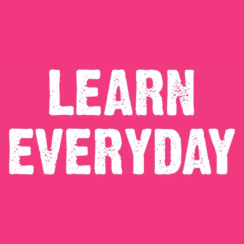 Learn Everyday Bold Typography