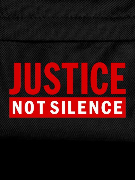 Justice Not Silence Gerechtigkeit Statement