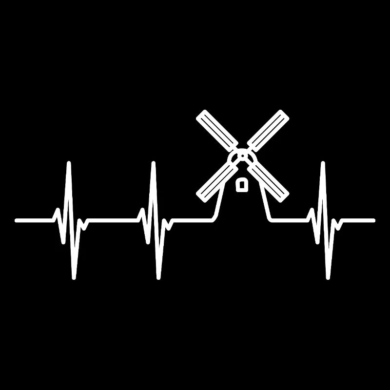 ECG de moulin à vent agricole