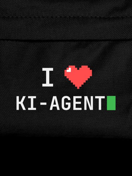 I ♥ KI-Agent – Terminal Pixelherz