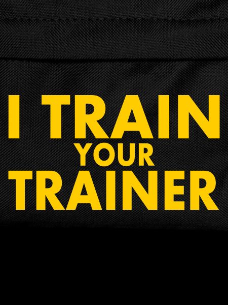 I train your trainer