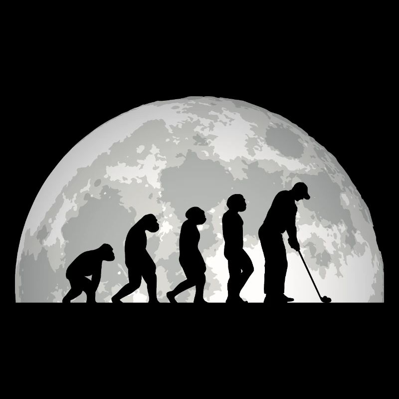 Golfspieler Evolution Golf