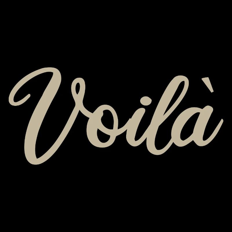 Voila Handlettered Script Design