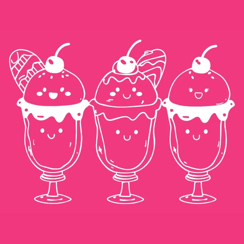 Eisbecher Comic Look