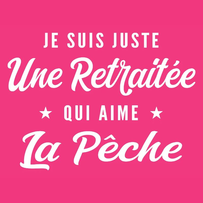 Retraitée passionnée de pêche