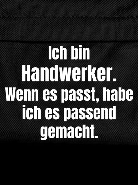 Ich bin Handwerker – Passend gemacht