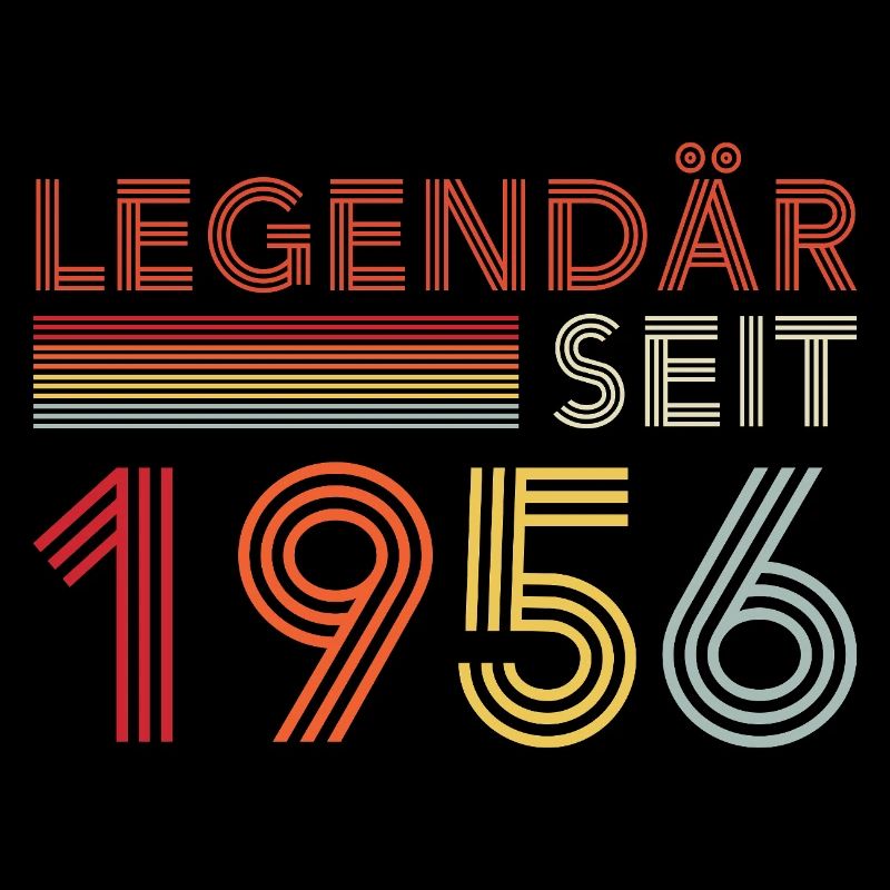 Legendary Since 1956 Man Birthday