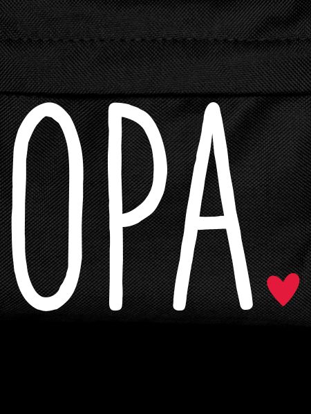 Opa ❤️ – Liebevolles Textdesign