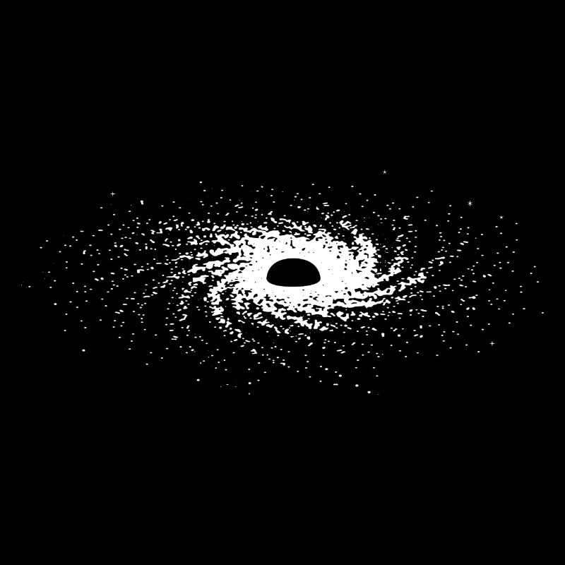Black Hole Galaxy Universe