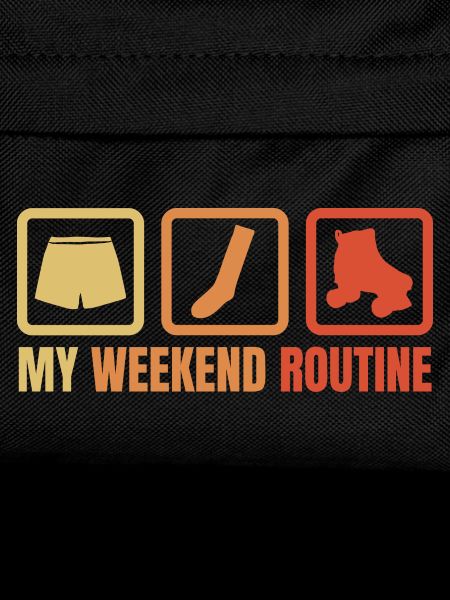 Weekend with roller skates