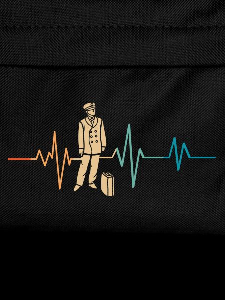 Heartbeat Retro Train Driver