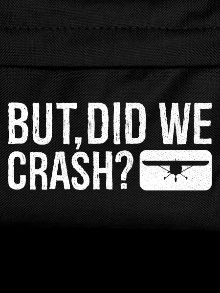 but did we crash
