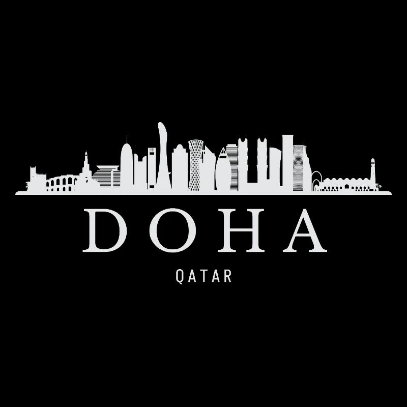 Doha Skyline, Doha Qatar