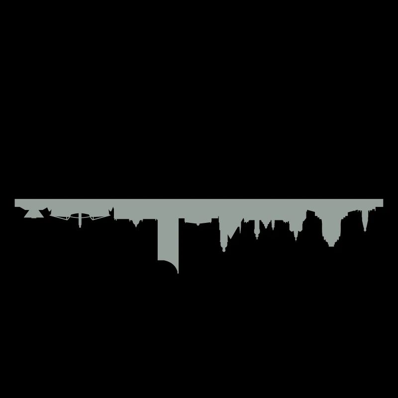 Skyline Leipzig Schatten