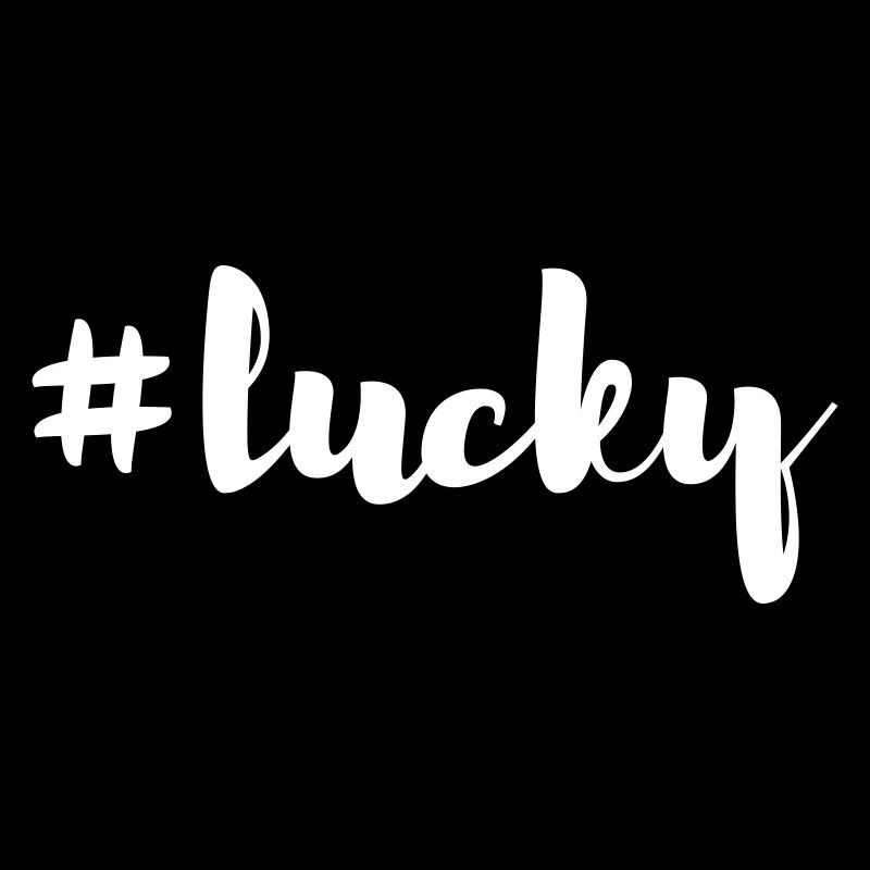 Citation chanceuse bonheur heureux écriture hashtag
