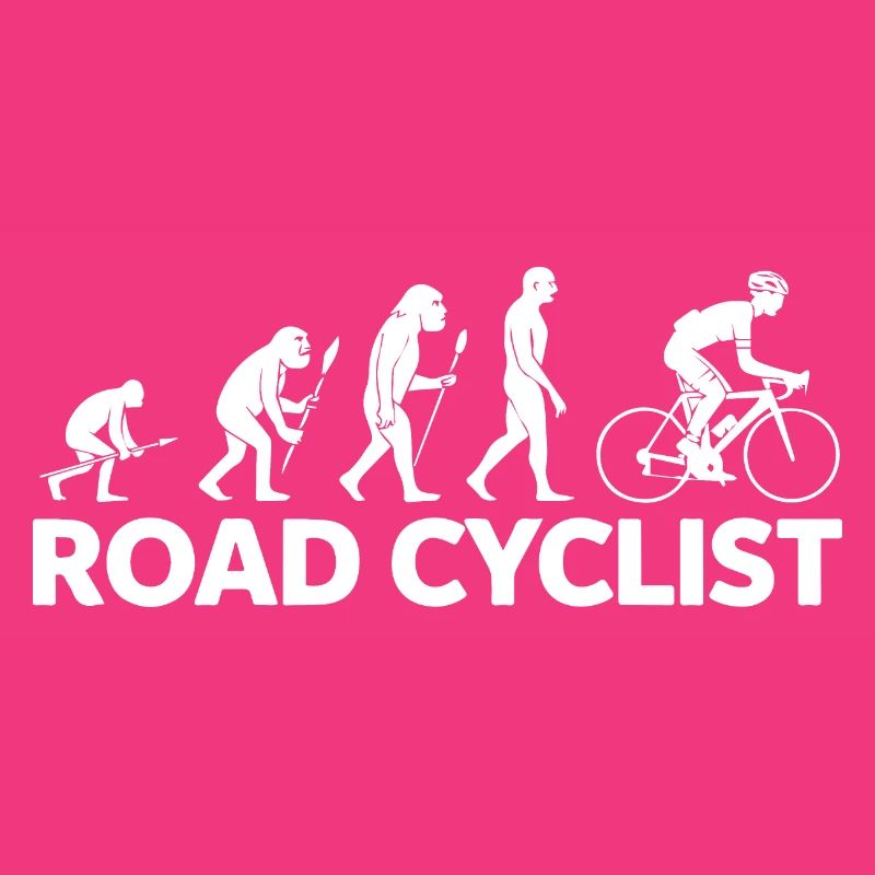 Road Cyclist - Evolution mit Humor