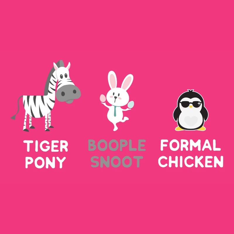 Zebra - Hase - Pinguin oder doch Tiger Pony....