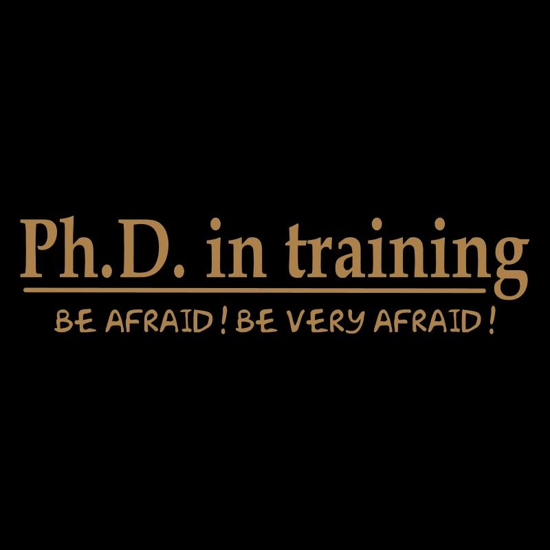 PhD in training