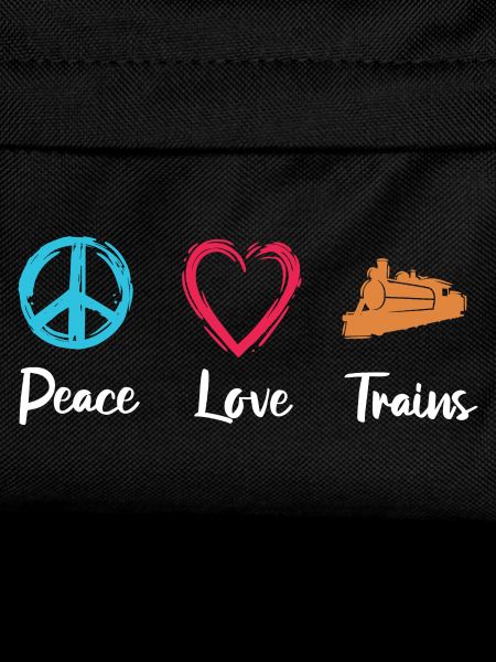 Peace Love Trains