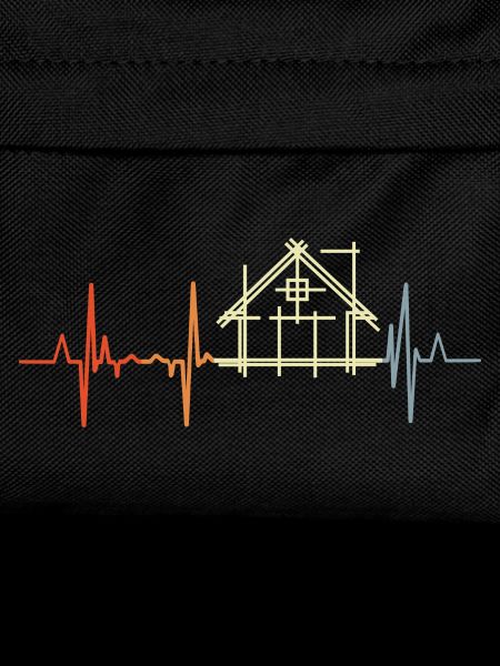Architect Cardiogram Retro Look