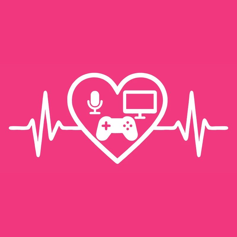 Streaming Gamer Heart Micro Screen Controller