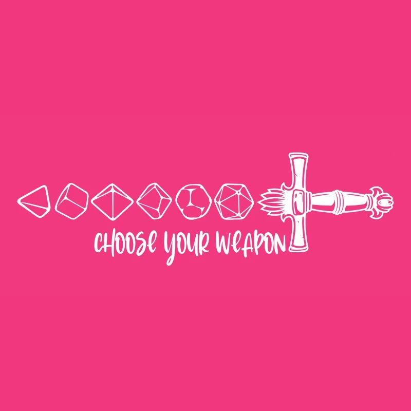 Choose Your Weapon Dice Sword RPG