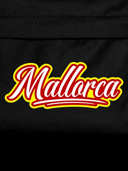 Mallorca Schrift