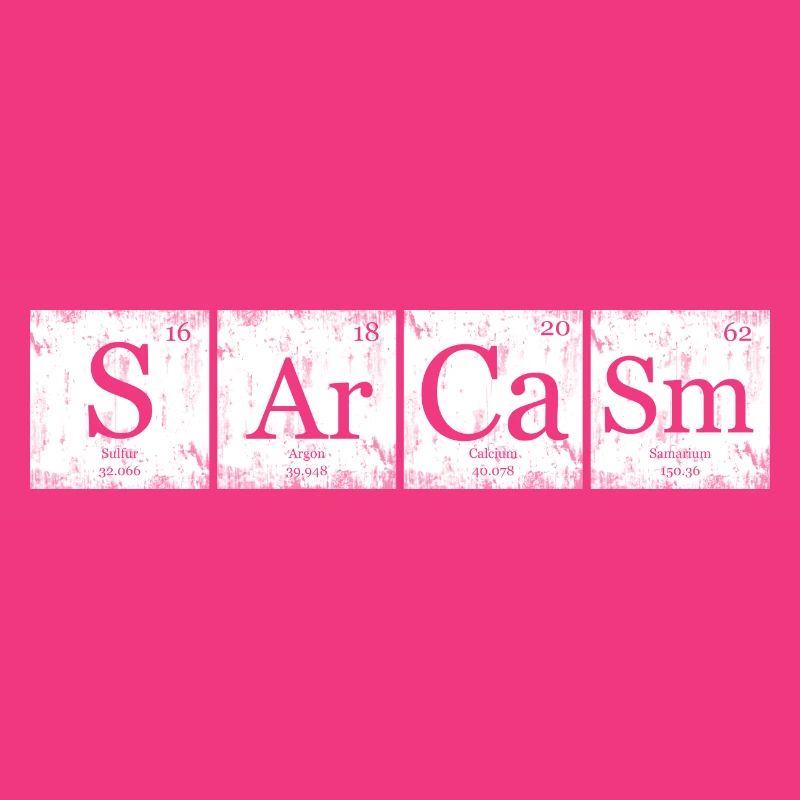 Sarcasm Element Tableau Périodique Nerd Geek