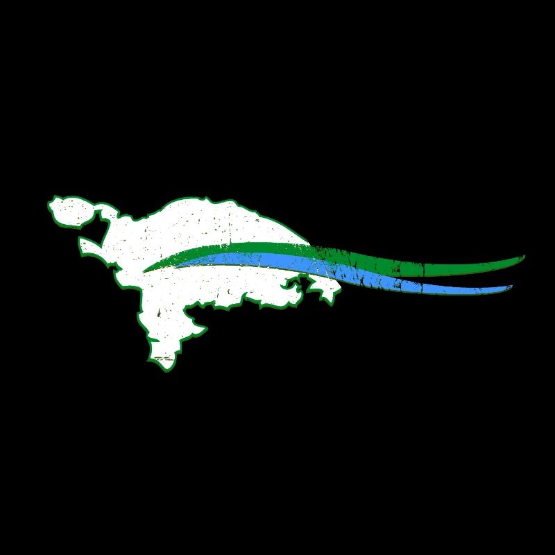 Thurgau Canton Outline with Wave