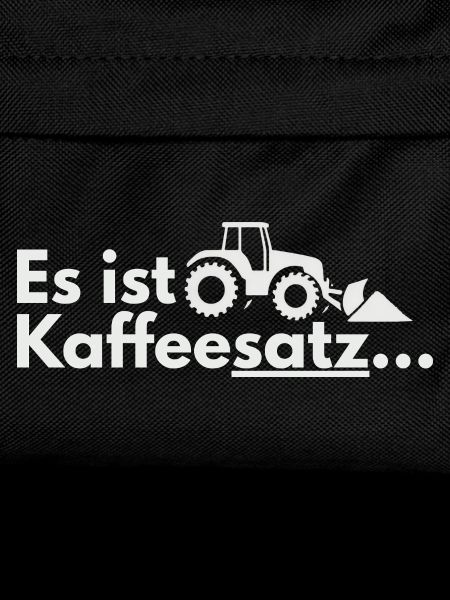 Kaffee-Ernte Traktor Motiv