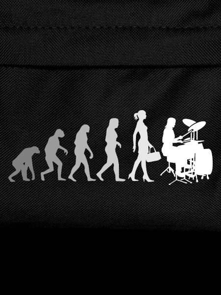 Evolution Schlagzeugerin Percussionniste