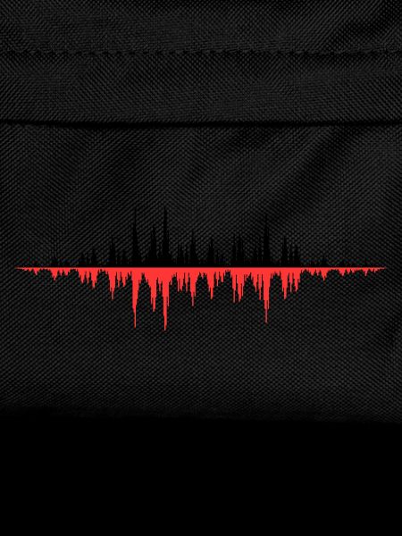 Red Sound Wave
