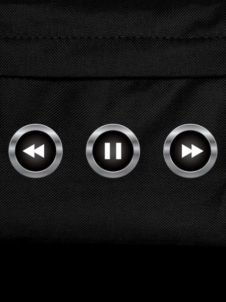 Audio control buttons