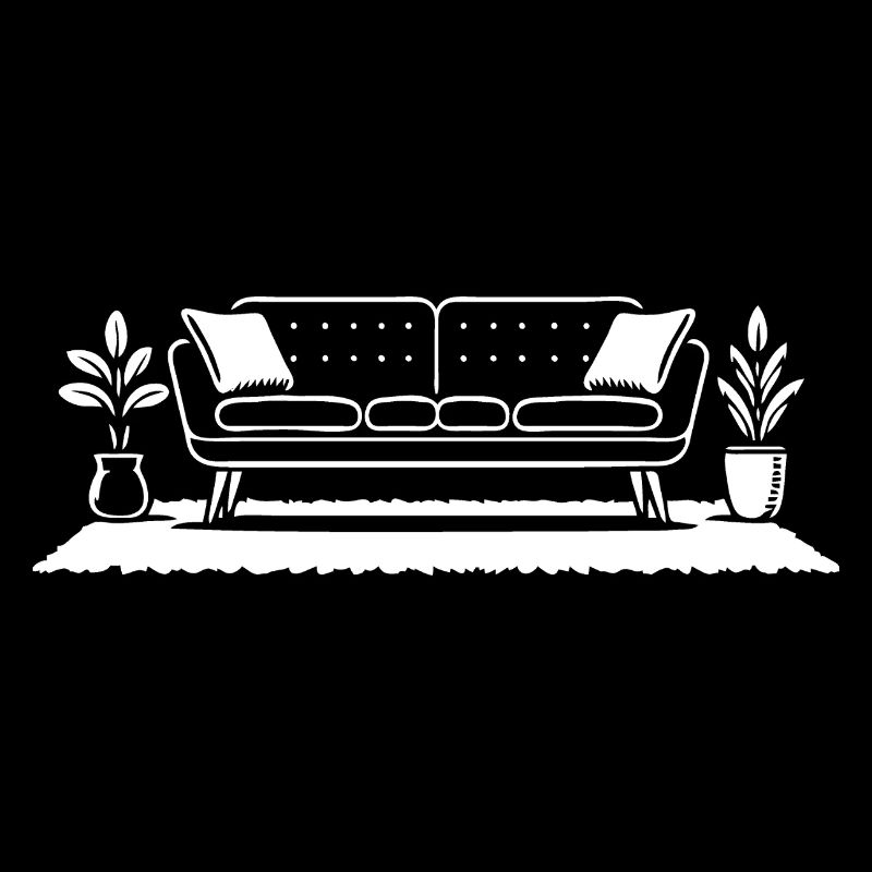 Canapé design rétro – des meubles avec du style
