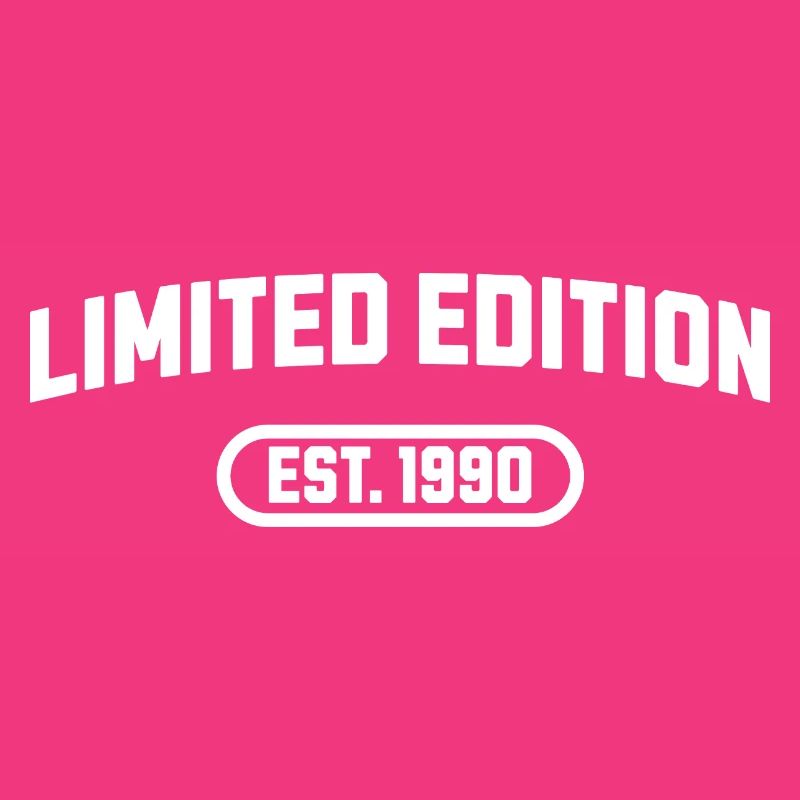 Limited Edition 1990 Geburtstag