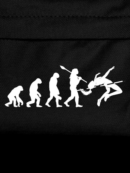 Hochsprung-Evolution-Athleten-Silhouetten-Kunst