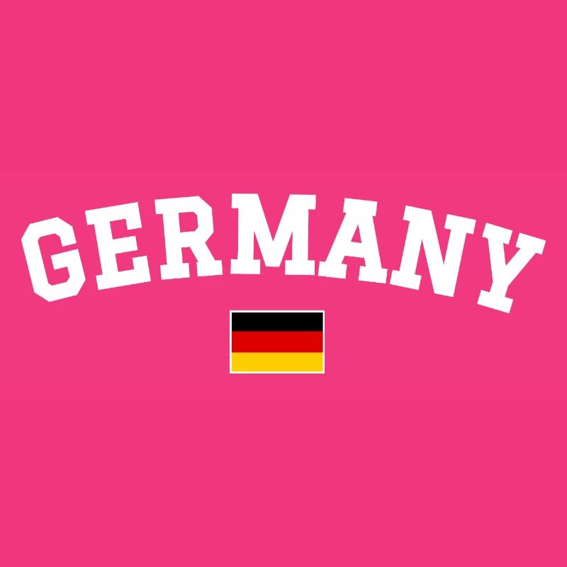 Drapeau allemand Design anglais blanc