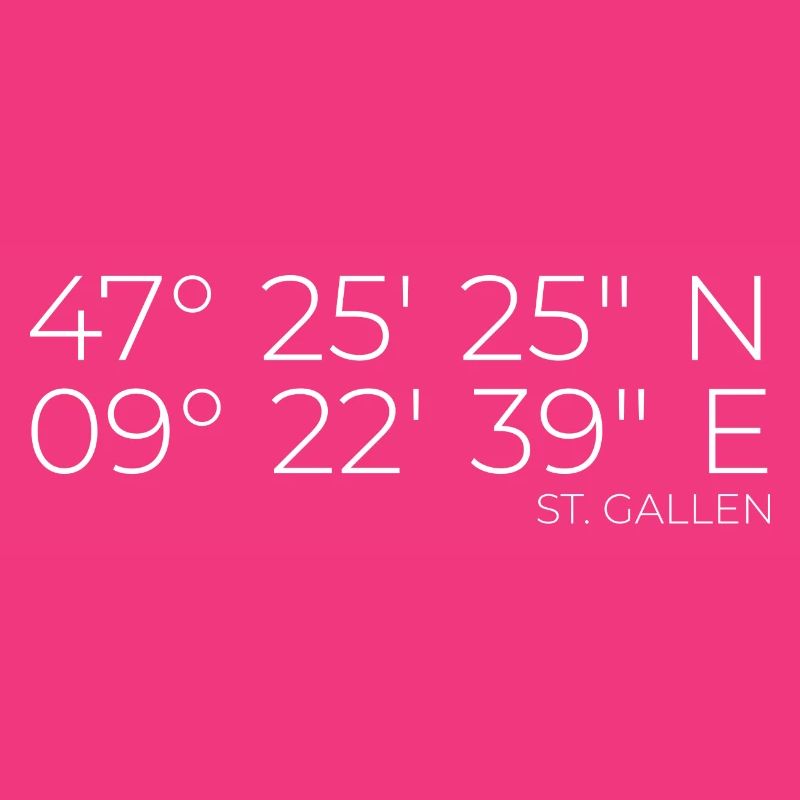 Coordinates St. Gallen