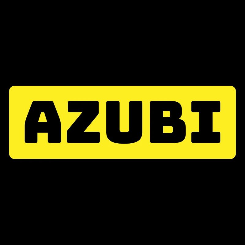 Azubi Tshirt yellow