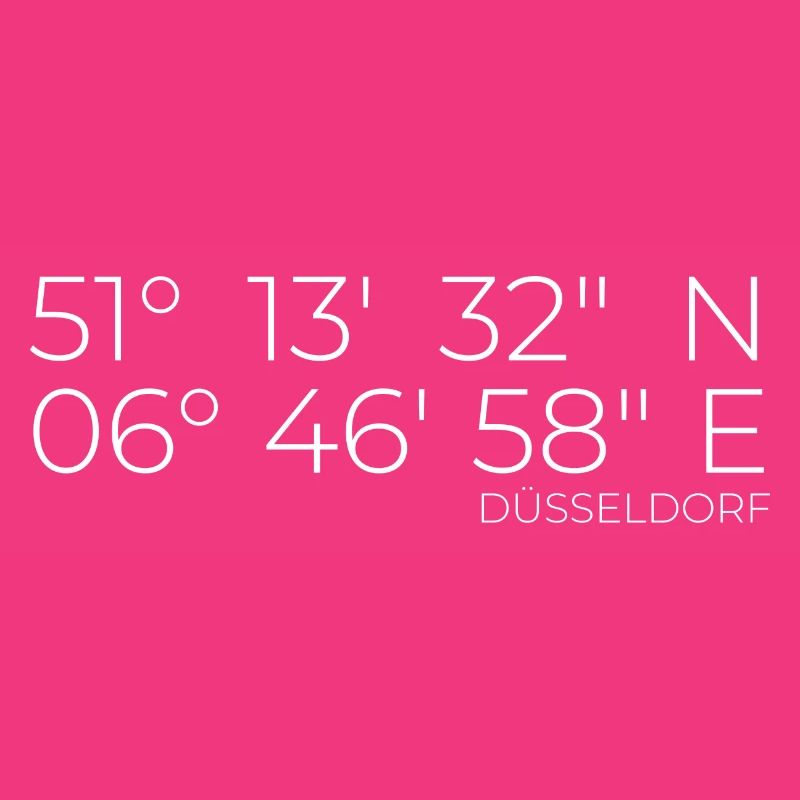 Coordinates Dusseldorf
