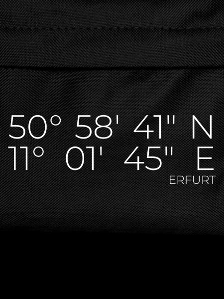 Coordinates Erfurt