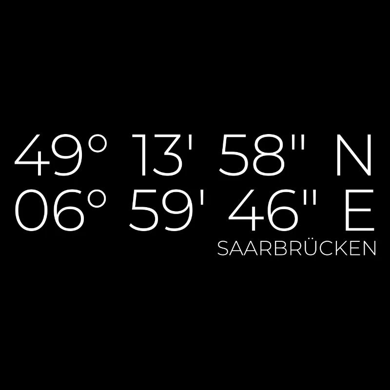 coordinates Saarbrücken