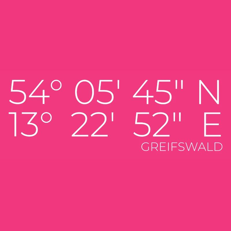coordinates Greifswald