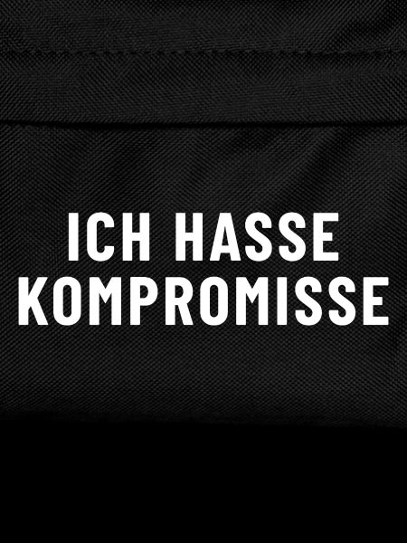 I hate compromise