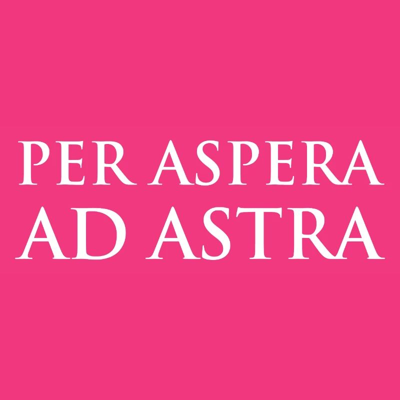 Conception typographique selon Aspera Ad Astra