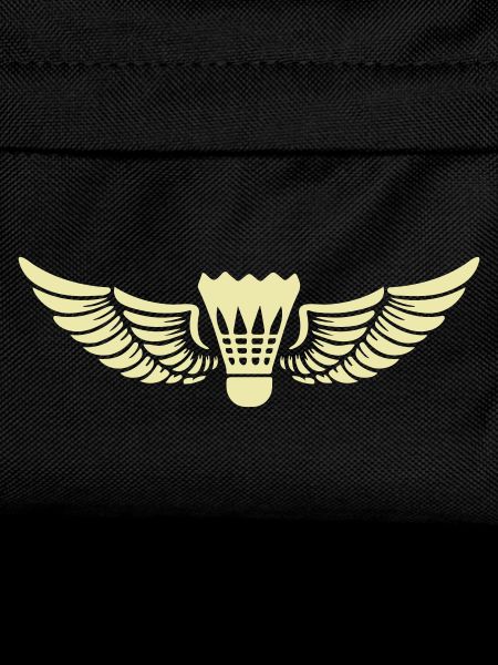 Flügel Badminton Emblem