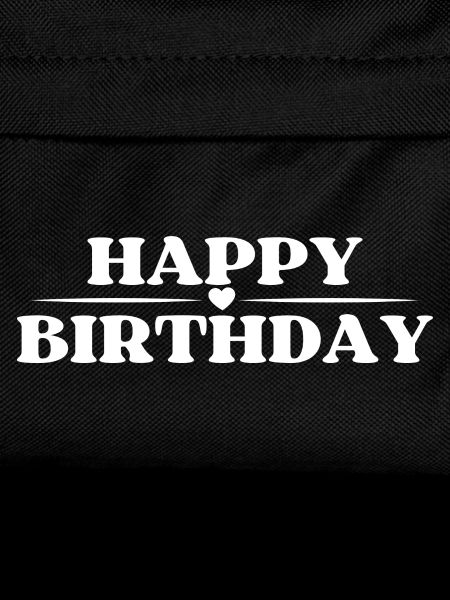Happy Birthday